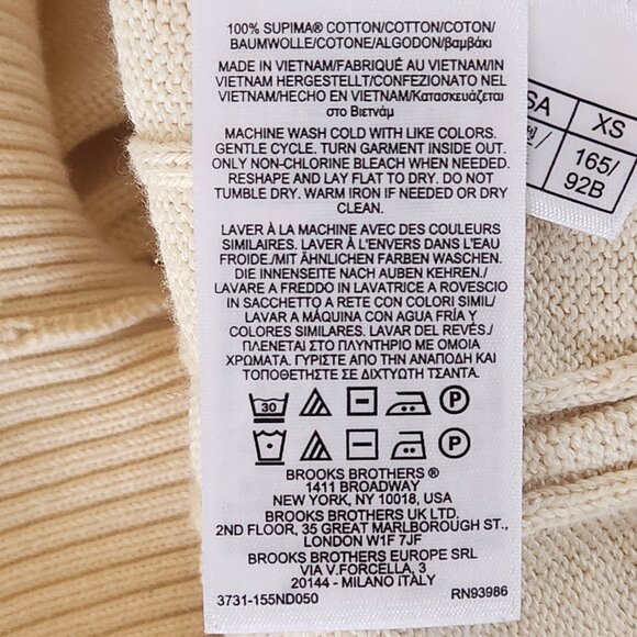 Brooks Brothers Supima Cotton Cable Knit Sweater - Picture 6 of 6